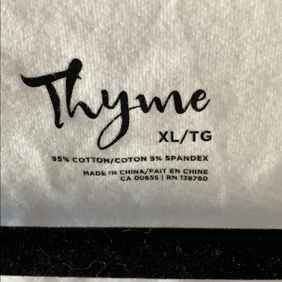 White Long sleeve Maternity T-Shirt - Picture 3 of 3